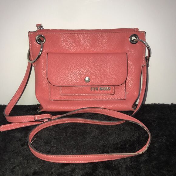 Steve Madden Handbags - Steve Madden Bsoll Purse Crossbody CORAL